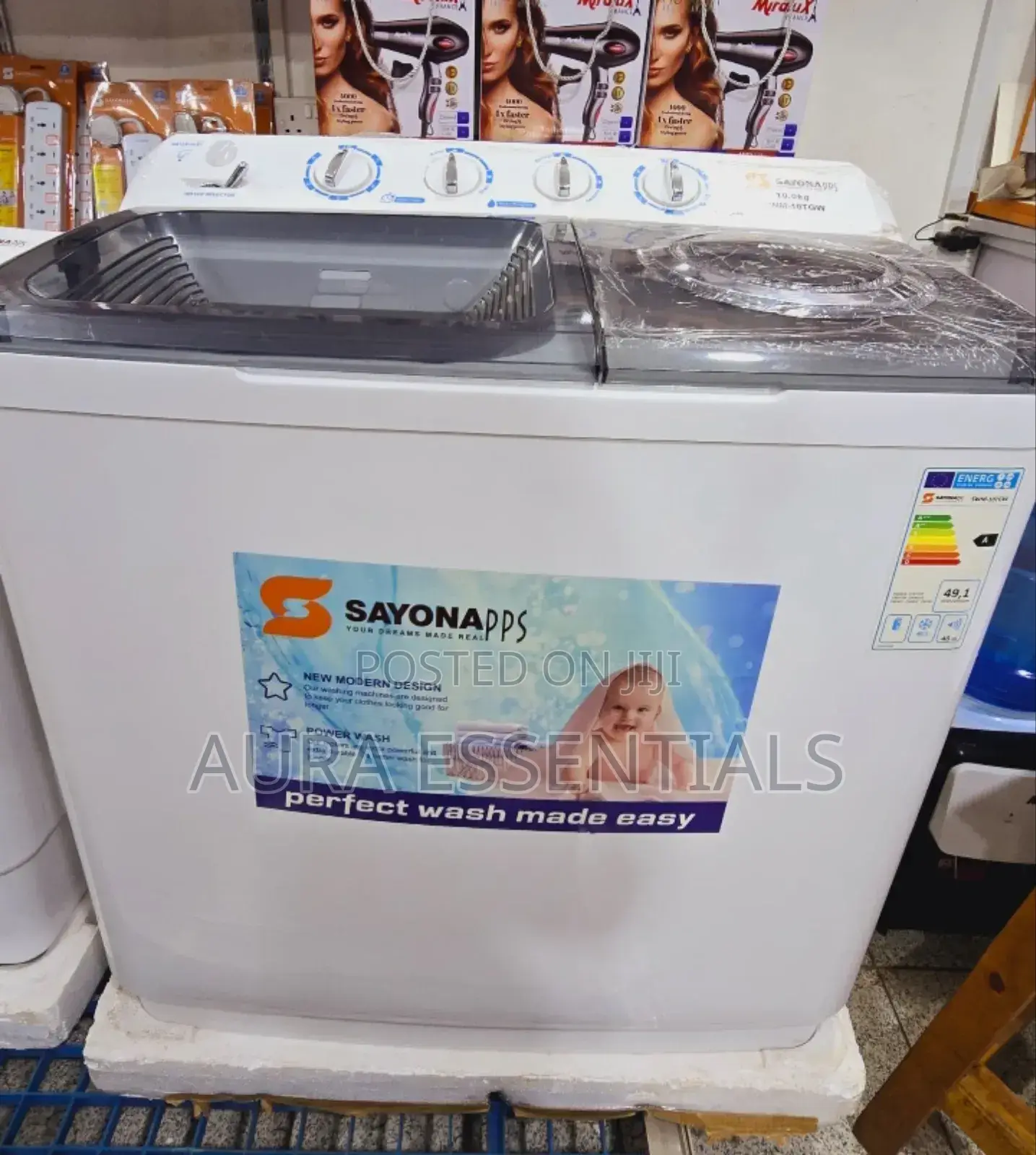 Sayonapps 10kg Washing Machine With Dryer
