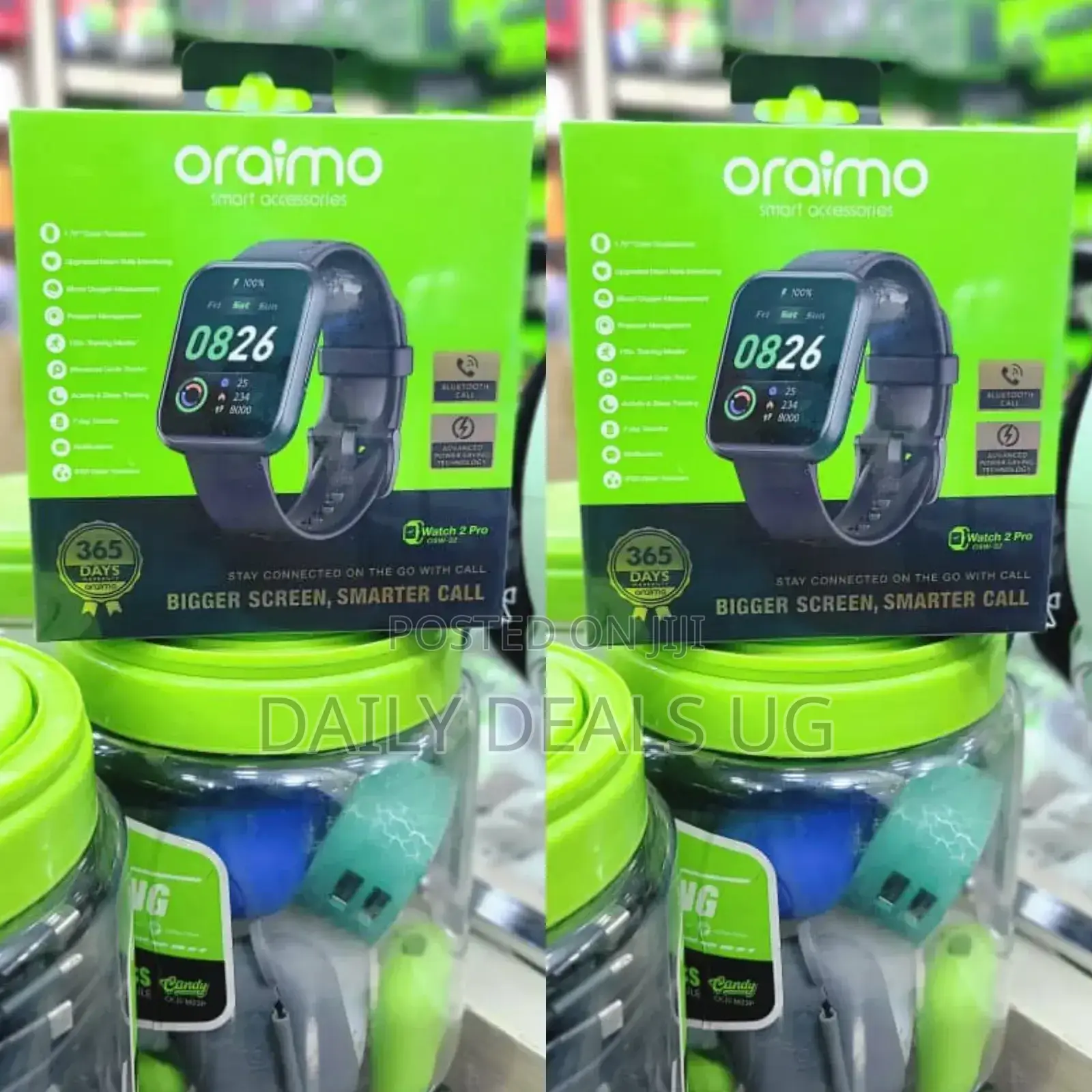 Rechargeable Oriamo Smart Watch