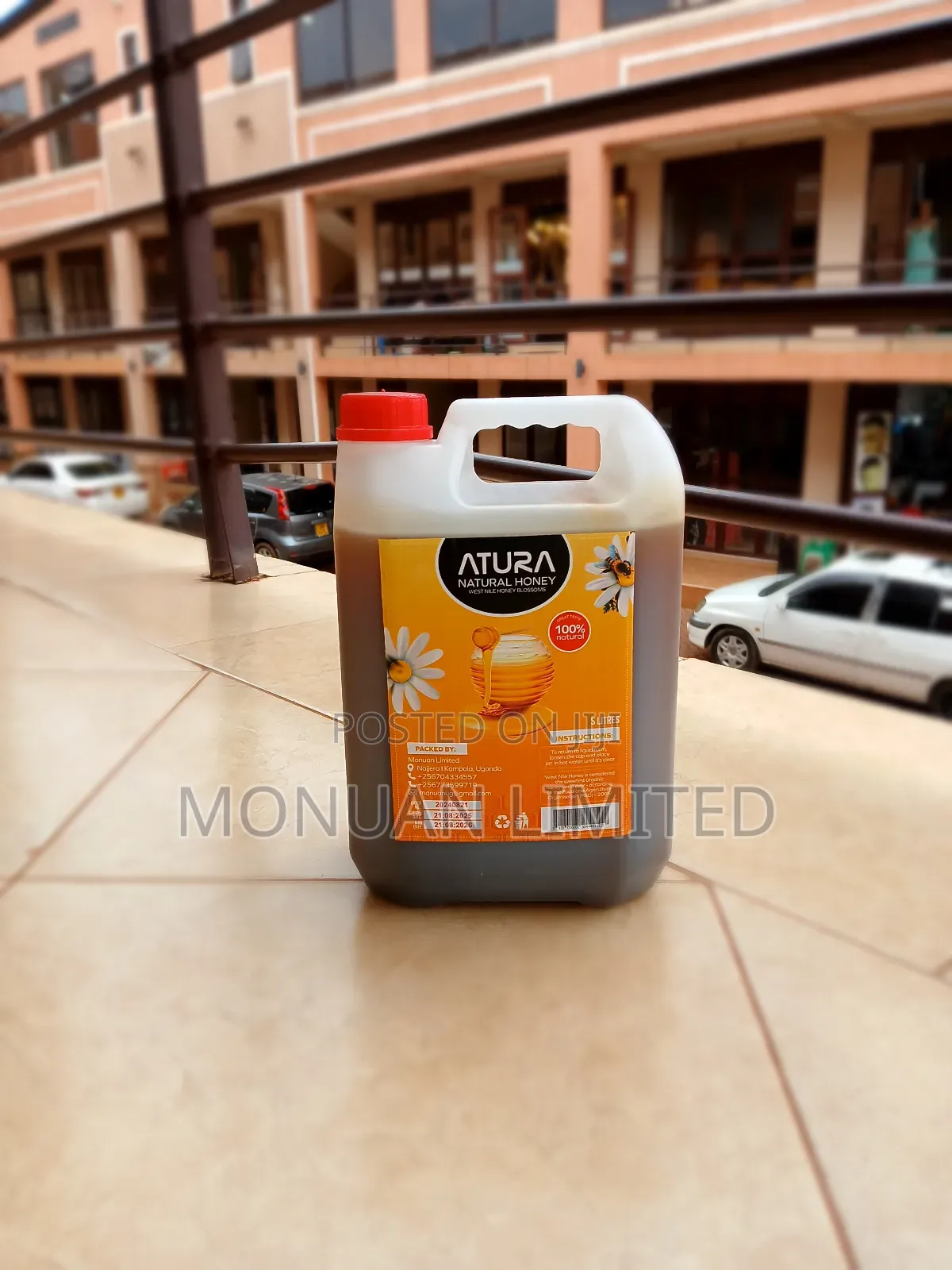 Atura Raw Honey- 5 Litres