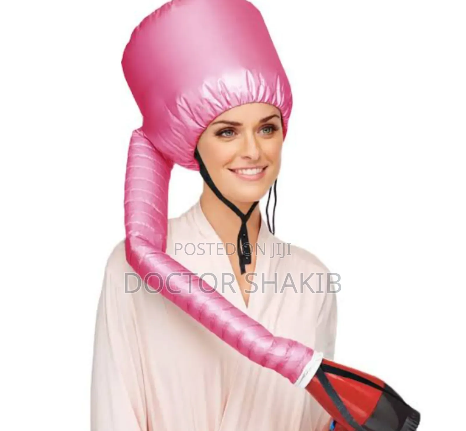Portable Soft Hair Drying Cap Bonnet Hood Hat Blow Dryer