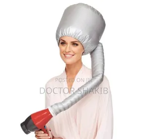 Portable Soft Hair Drying Cap Bonnet Hood Hat Blow Dryer