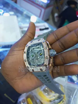 Richardmile Genuine Watches With Ice on Top for Men