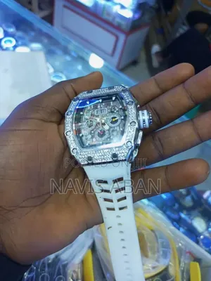 Richardmile Genuine Watches With Ice on Top for Men
