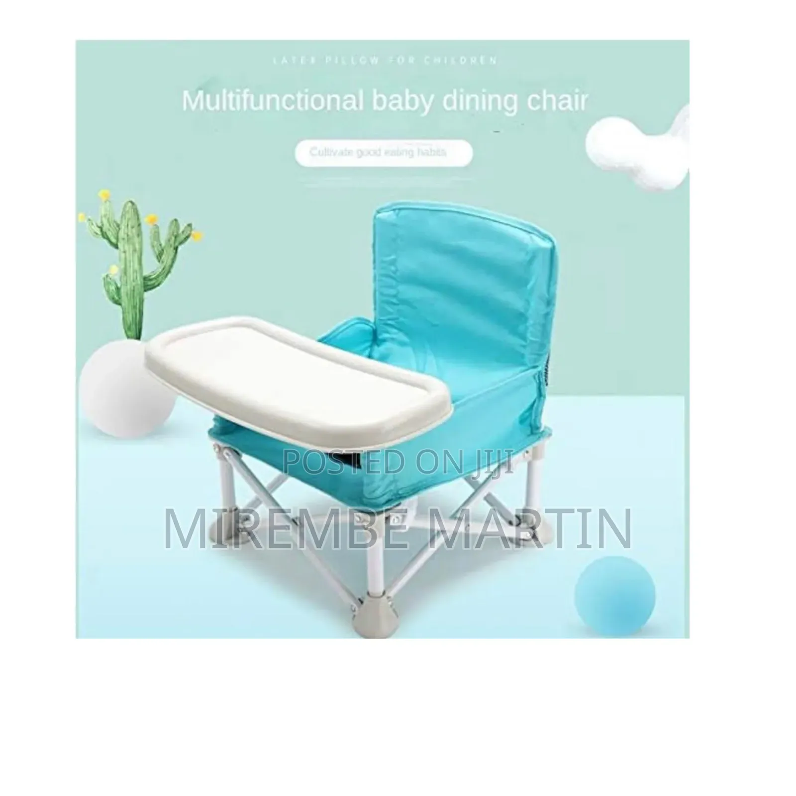 Foldable Portable Baby Feeding Chair.