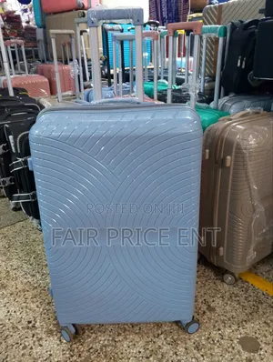 Pure Rubber Plastic Suitcases. Large. ( Blue)