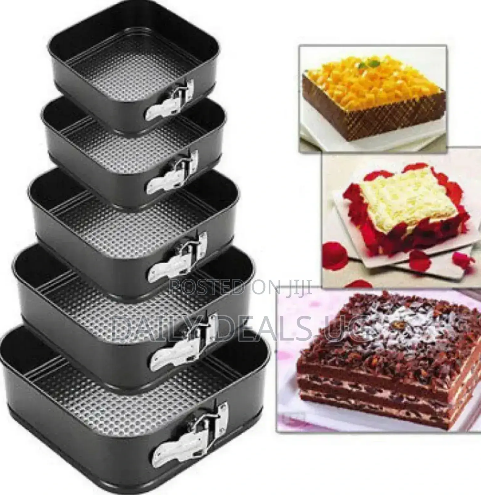 Stainless Steel Cake Baking Molds