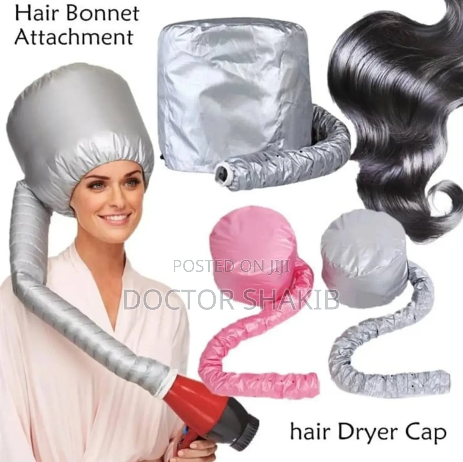 New Hair Bonnet Attachment Dryer Cap for Women