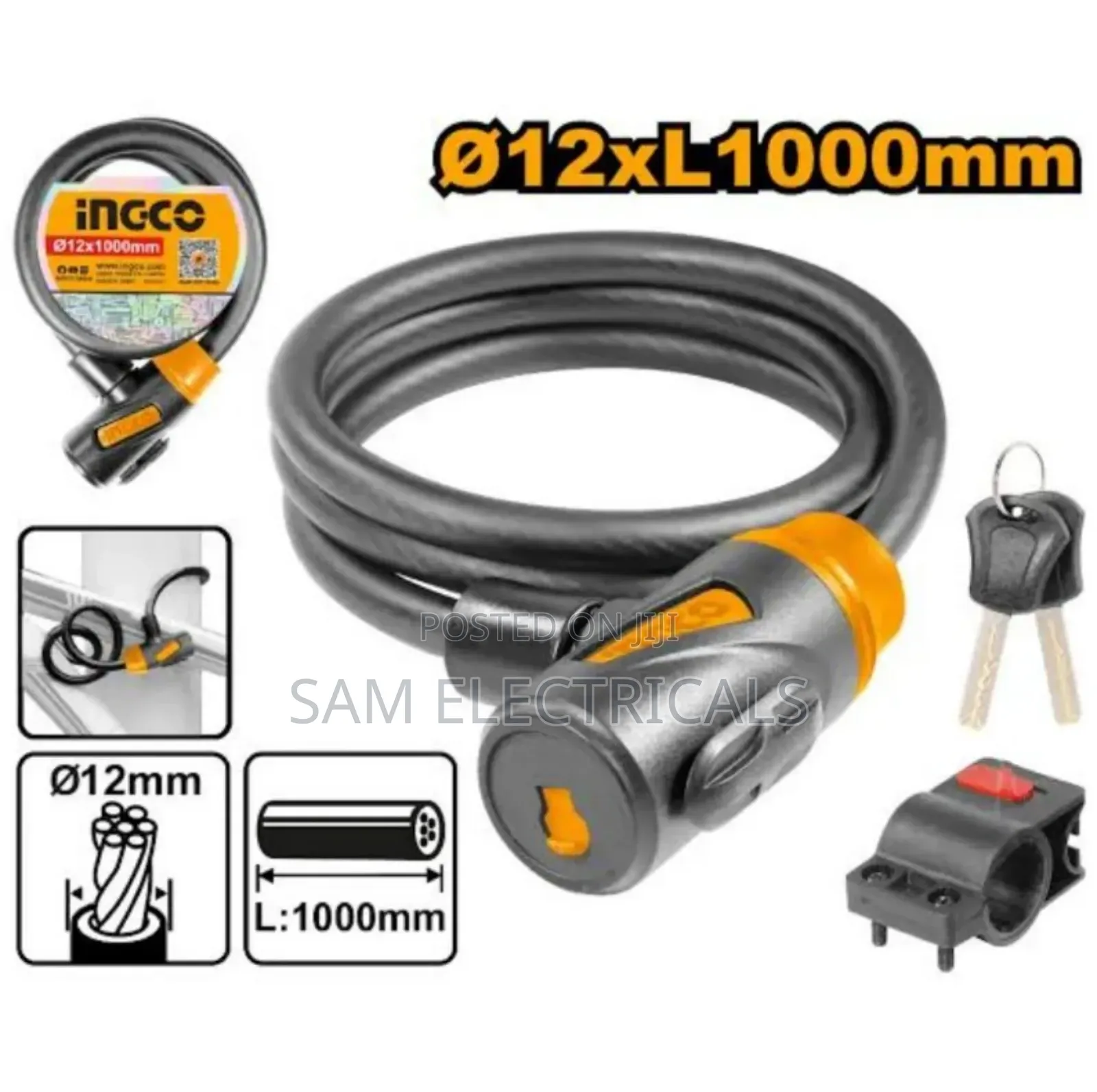 Ingco Anti Thefty Bicycle Lock