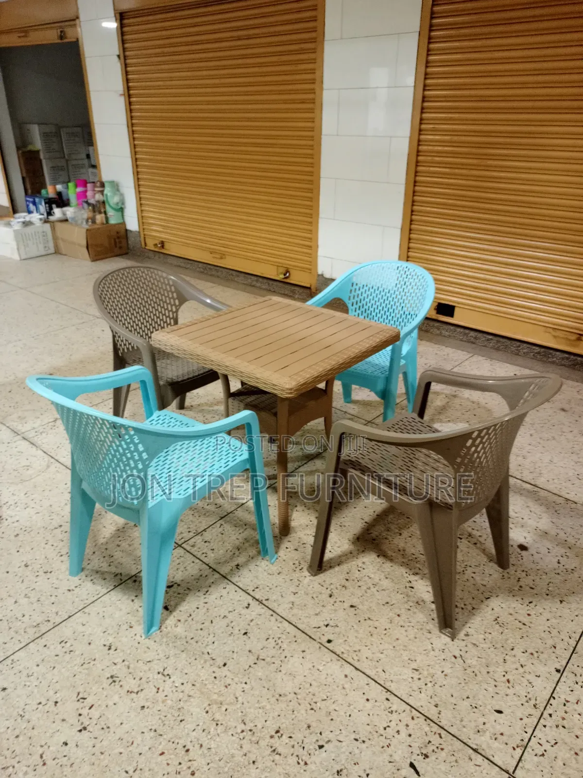 Bar and Restaurant Table and Chairs.