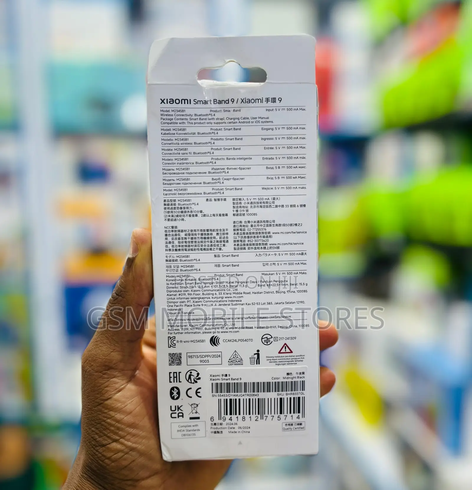 Xiaomi Smart Band 9 Fitness Tracking