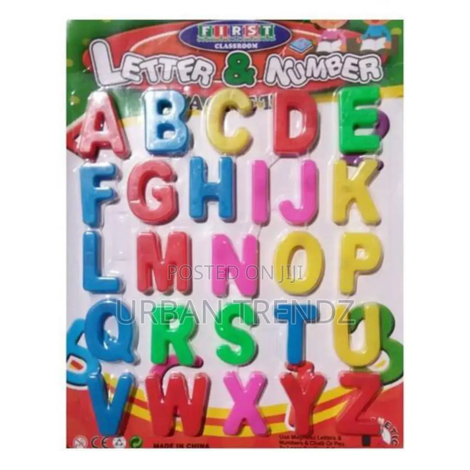 English Alphabet Set for Teaching Kids Spellings- Multicolor