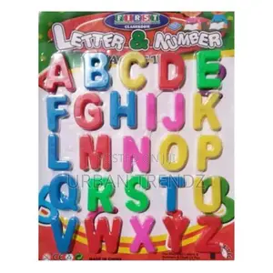 English Alphabet Set for Teaching Kids Spellings- Multicolor