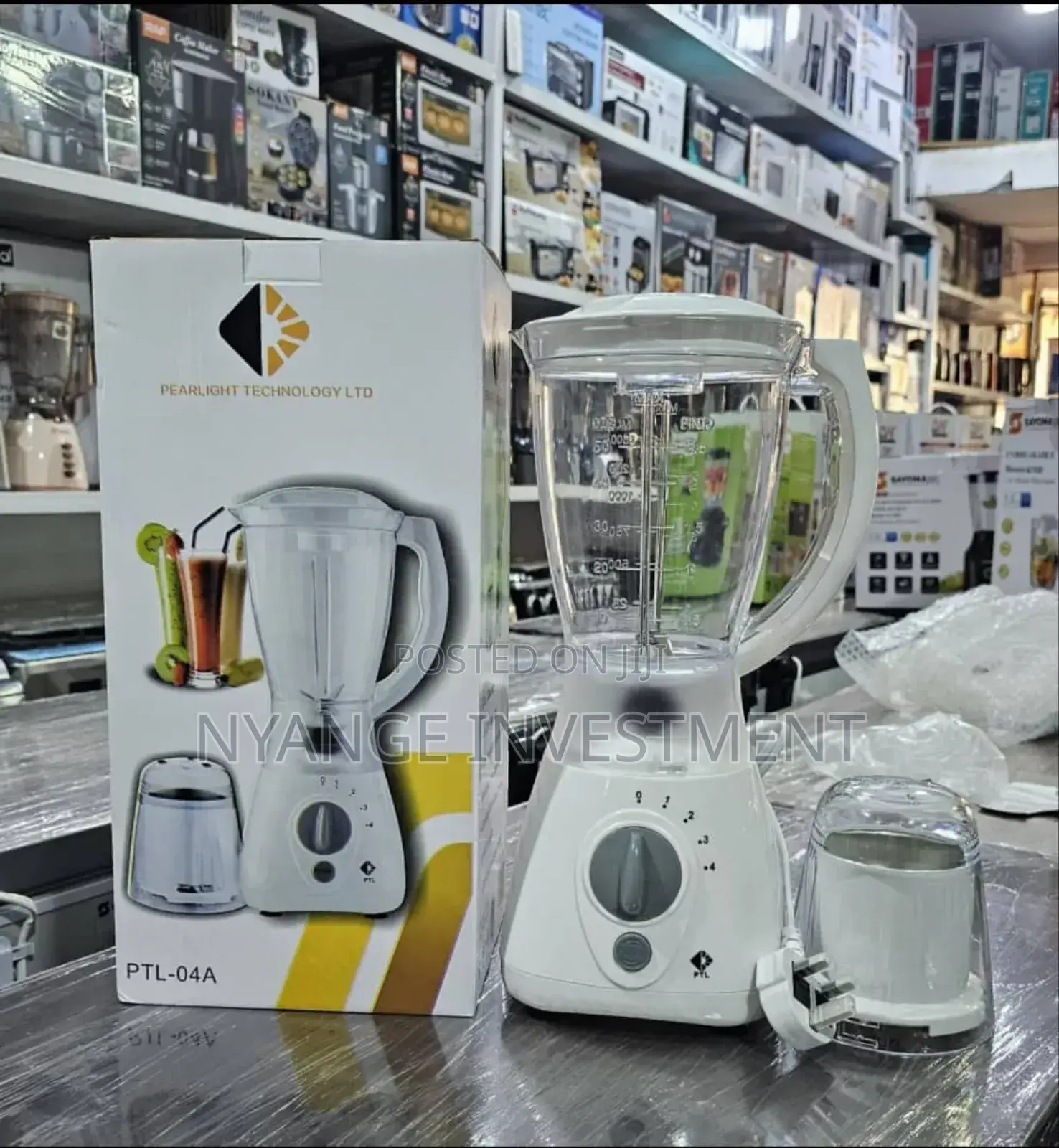 Pearl Blender With Grinder
