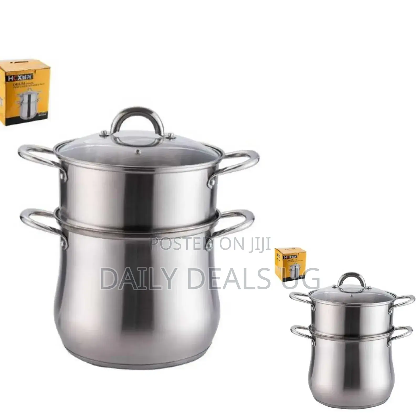 2 Layer Stainless Food Steamer