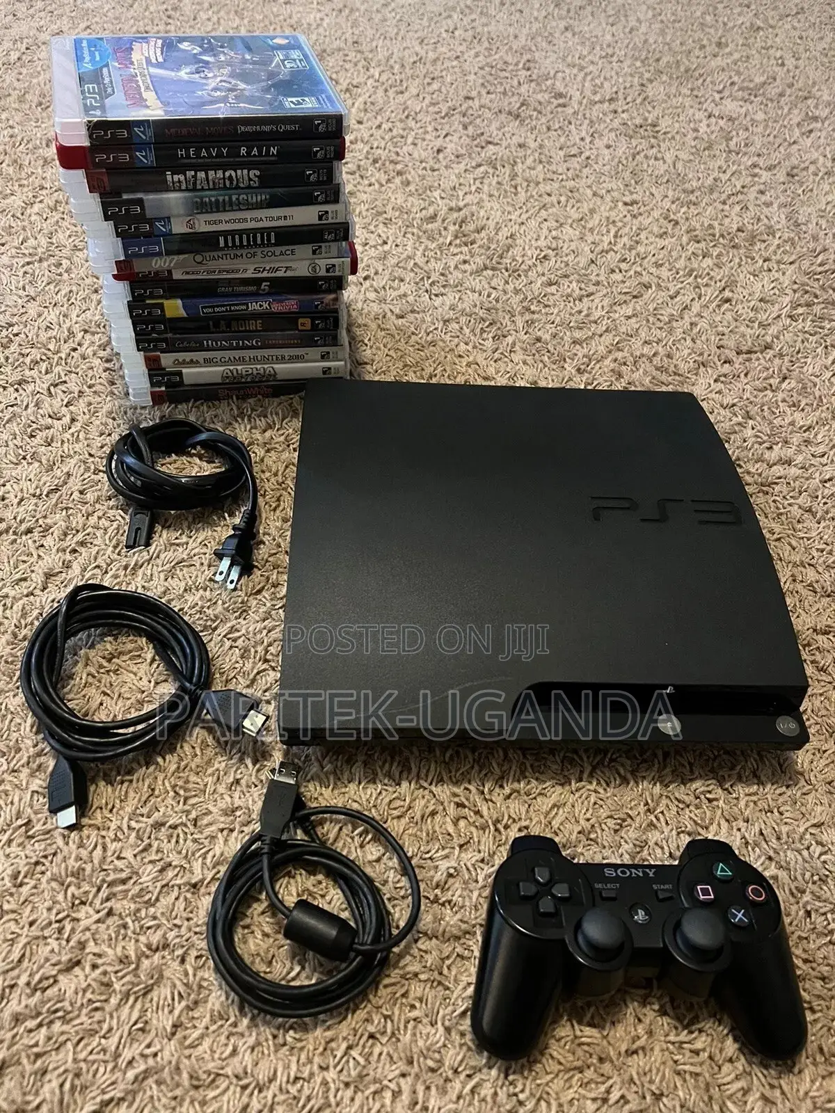 Sony Playstation 3 Ps3 Slim Console Bundle