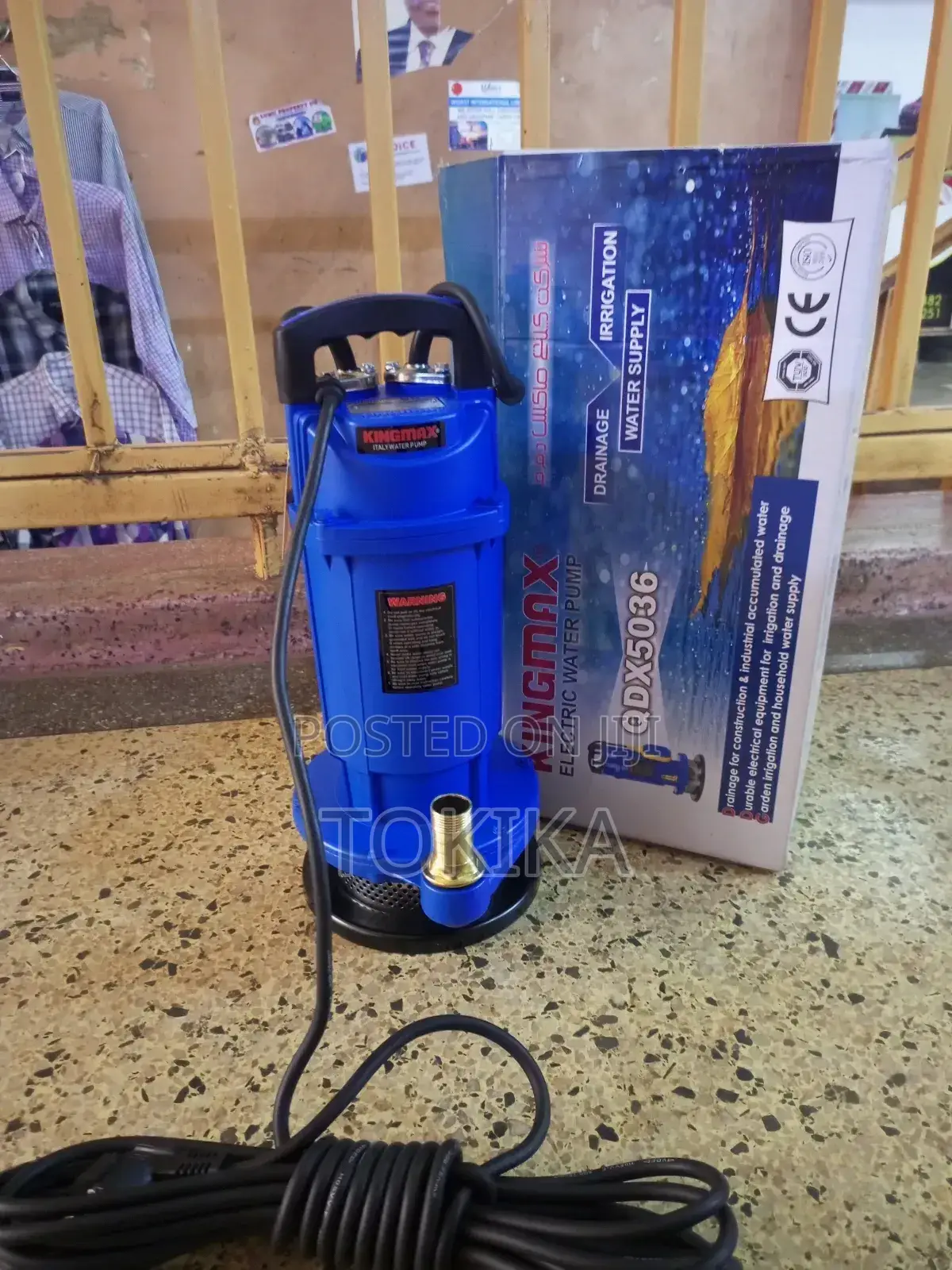 Kingmax Submersible Water Pump 36 Meters ( 115 Feet)