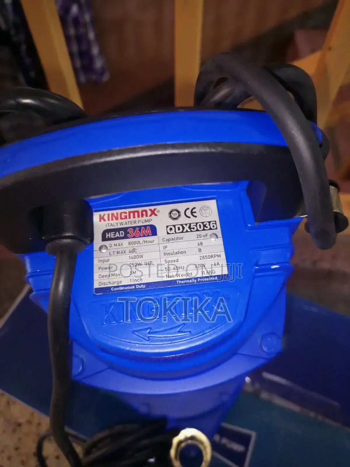 Kingmax Submersible Water Pump 36 Meters ( 115 Feet)