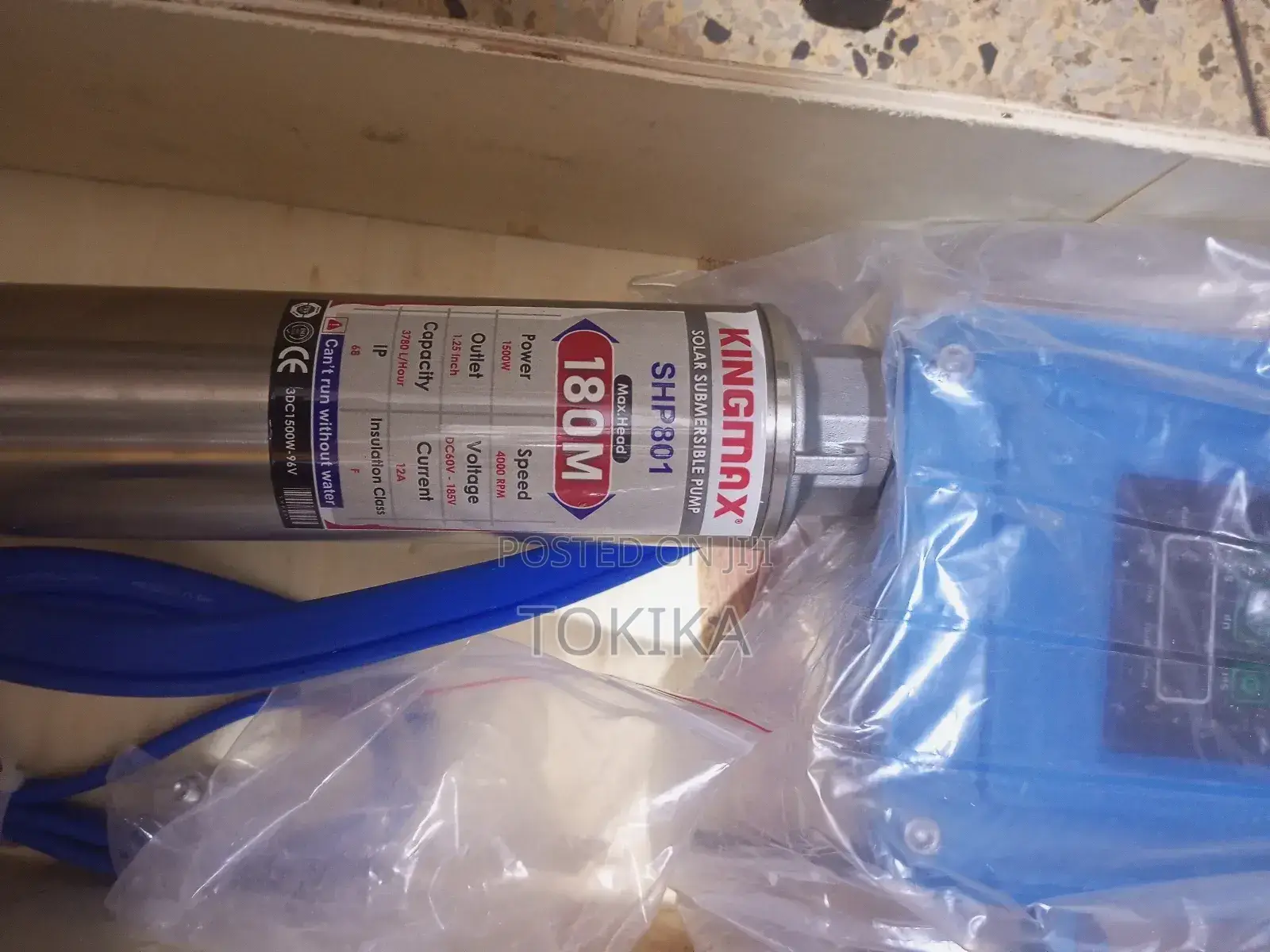 Kingmax Submersible Solar Water Pump 180 Meters (570 Feet)