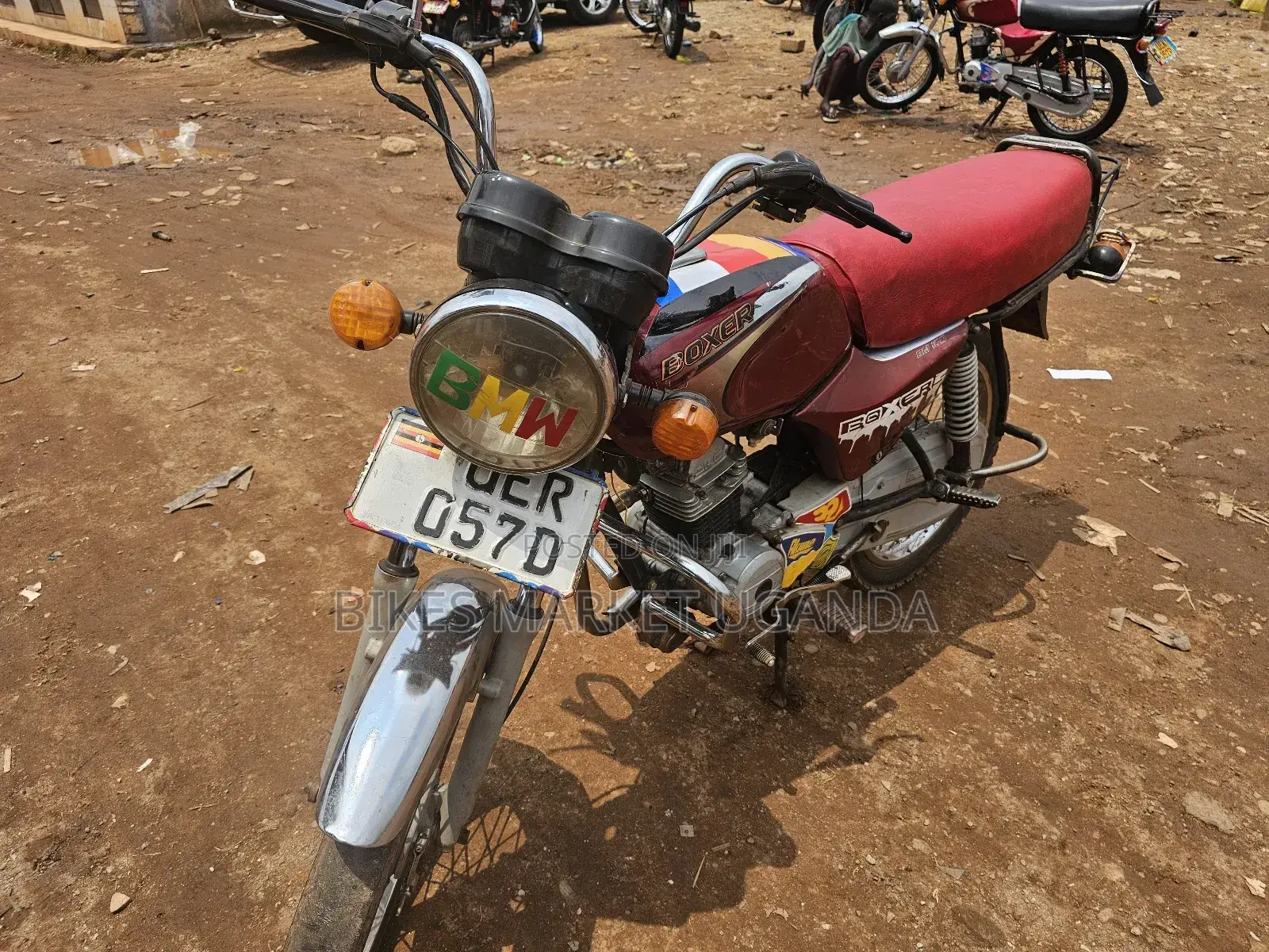 Bajaj Boxer 2016 Red