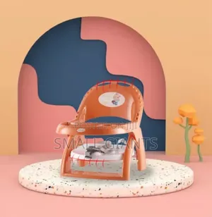 Portable Folding Baby Low Chair With Tray and Wheels