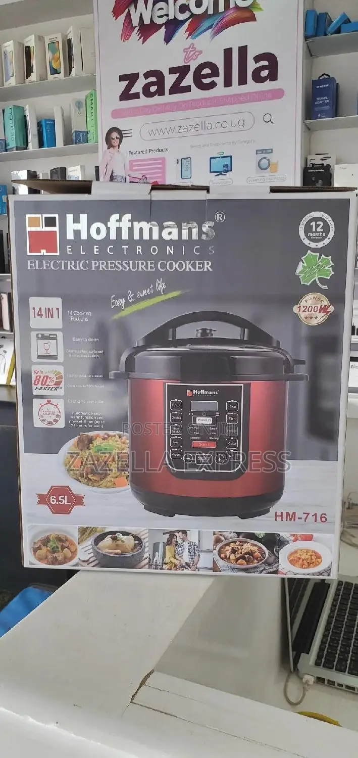 Hoffmans 14 in 1 Electric Pressure Cooker 6.5l Hm-716