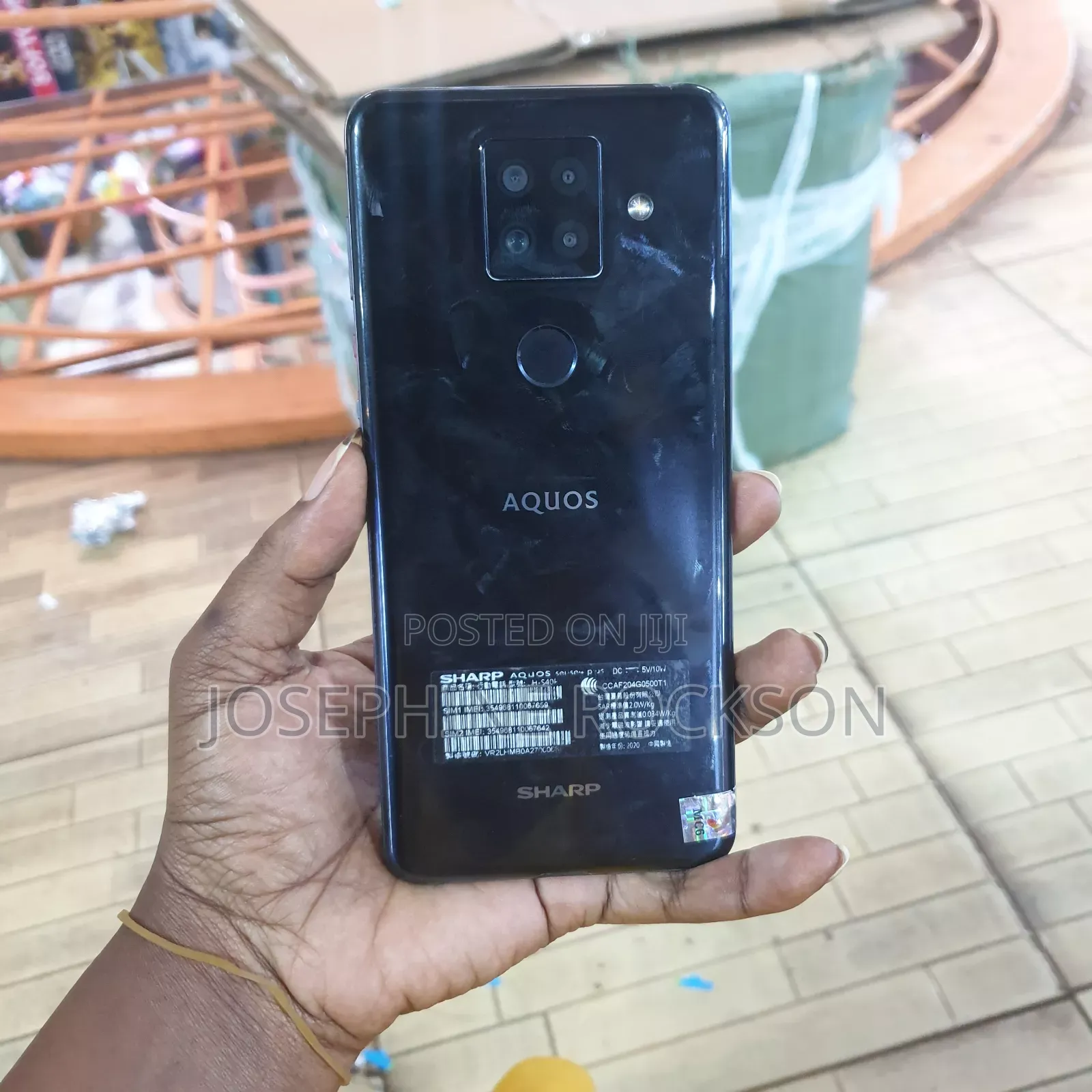 Sharp Aquos Sense 4 Plus 128 GB Black