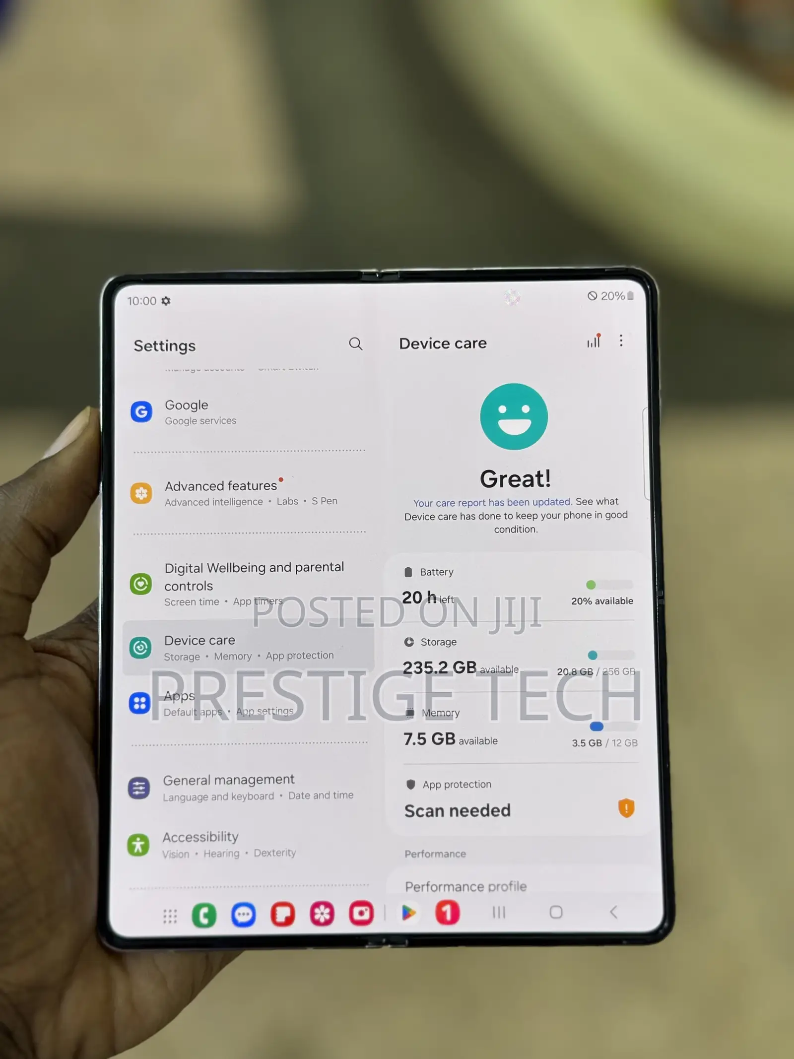 Samsung Galaxy Z Fold4 256 GB White