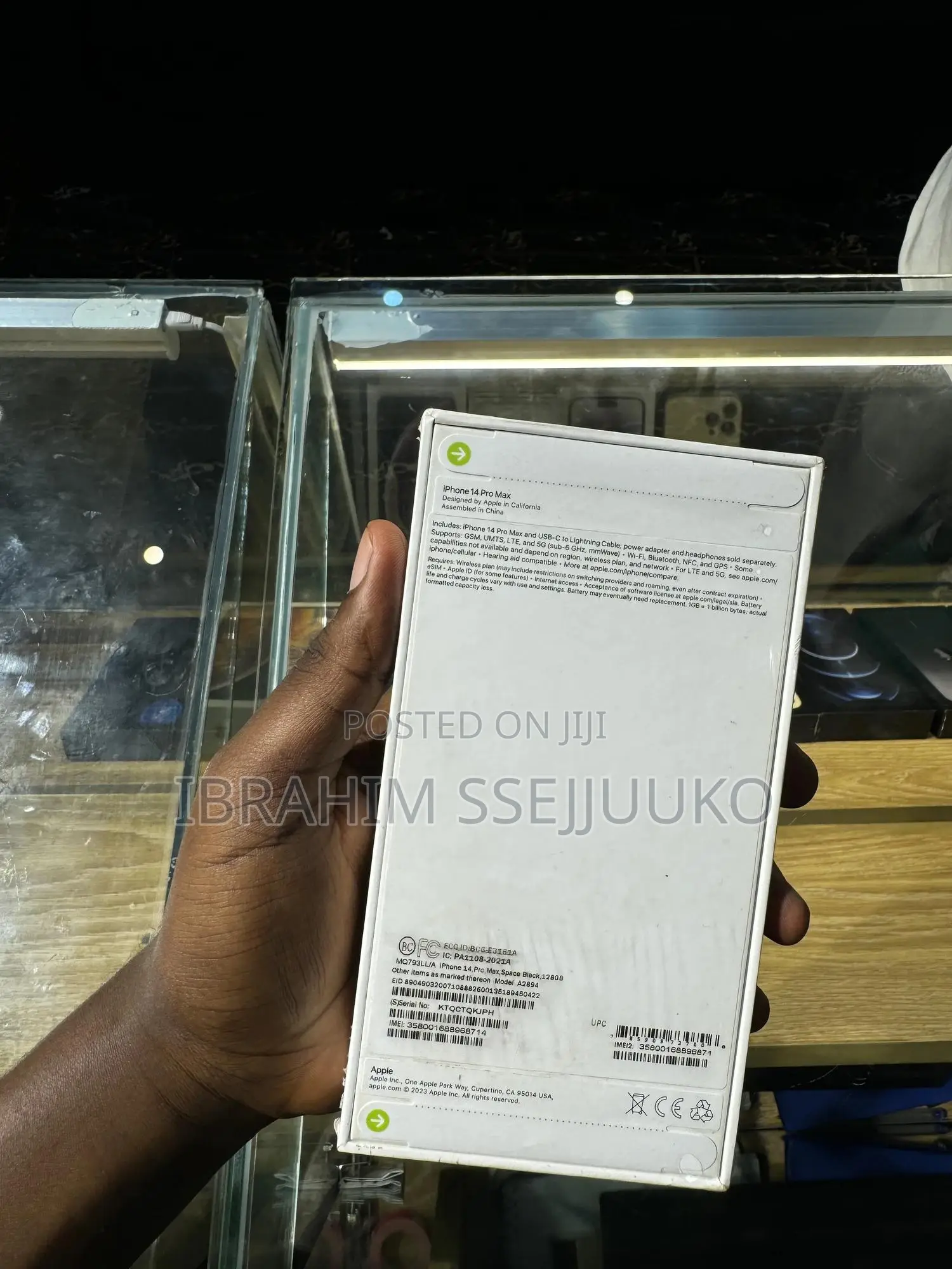 New Apple iPhone 14 Pro Max 128 GB Black