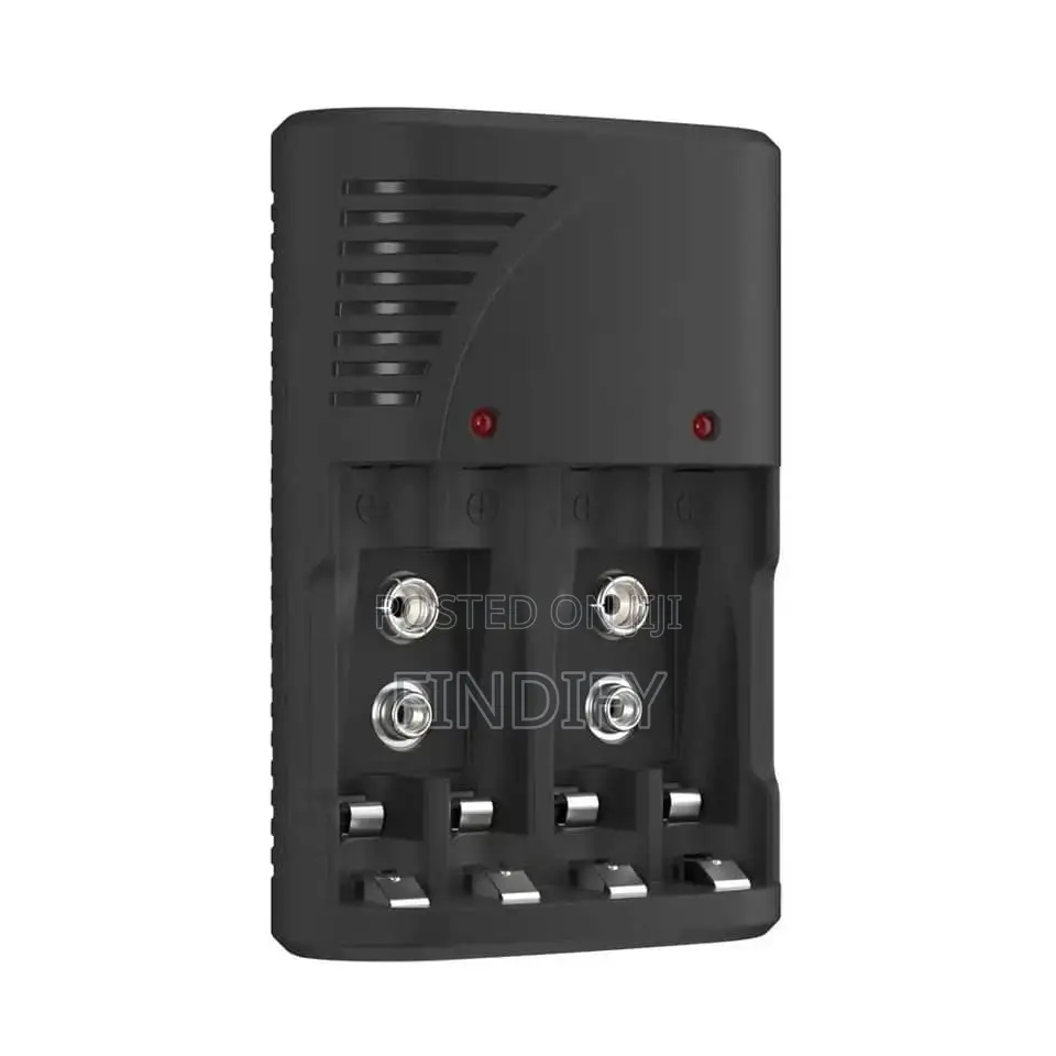 Slots Battery Charger for 2 or 4pcs 1.2V AA/AAA 9v Battery