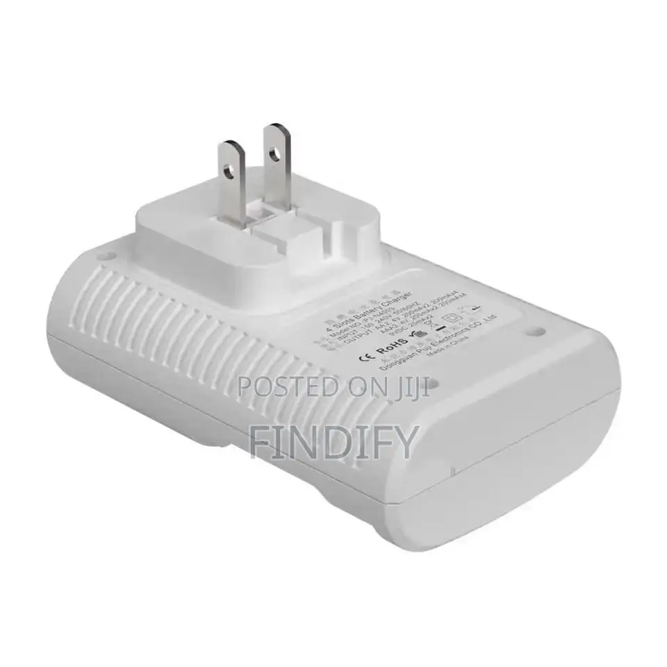 Slots Battery Charger for 2 or 4pcs 1.2V AA/AAA 9v Battery