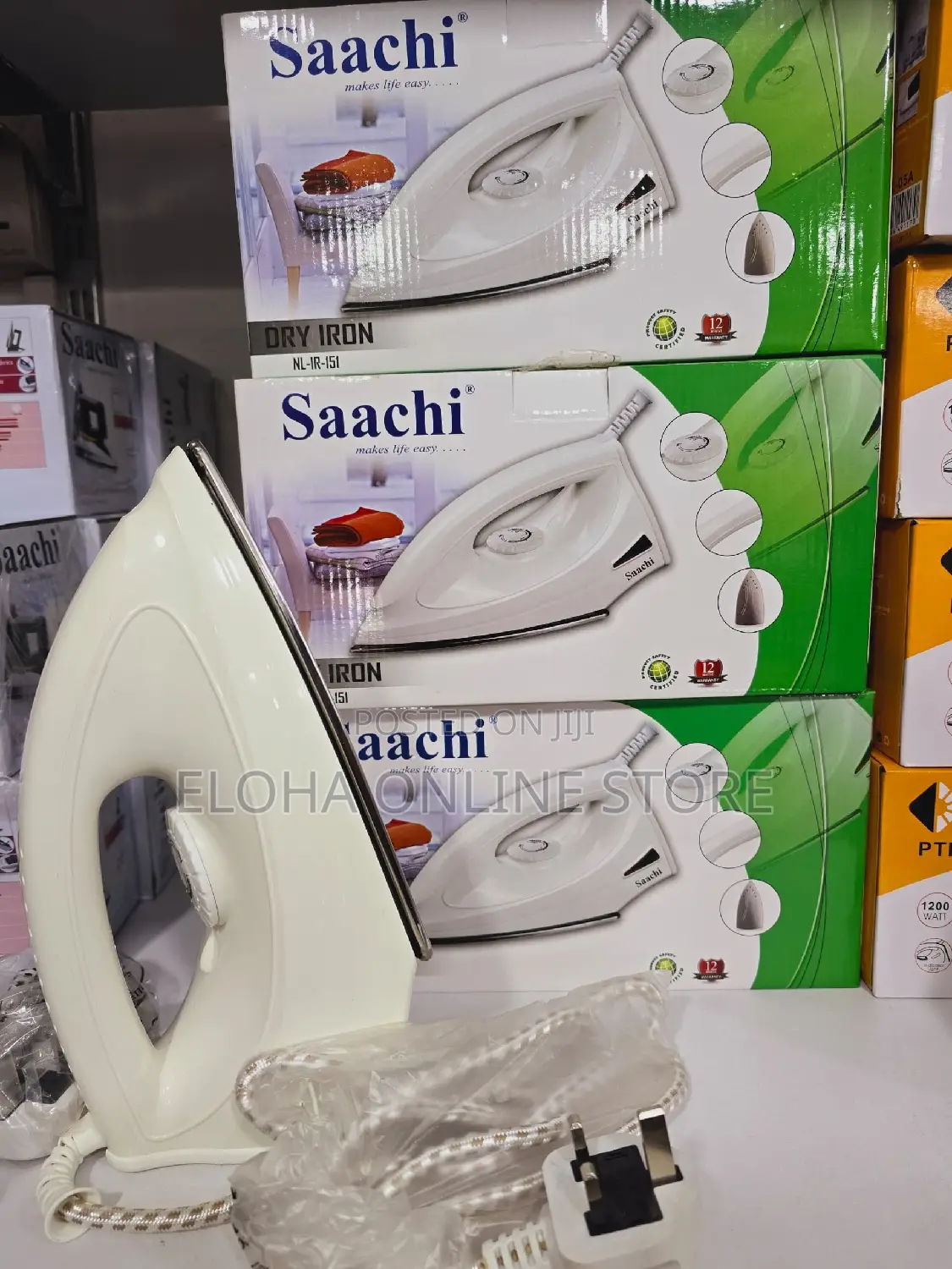 Saachi Dry Iron - NL-IR-151 , White