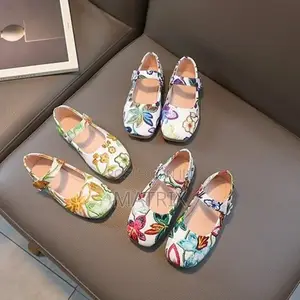 Toddler Little_kid Girls Mary Jane Dress Sandals Flower Clos