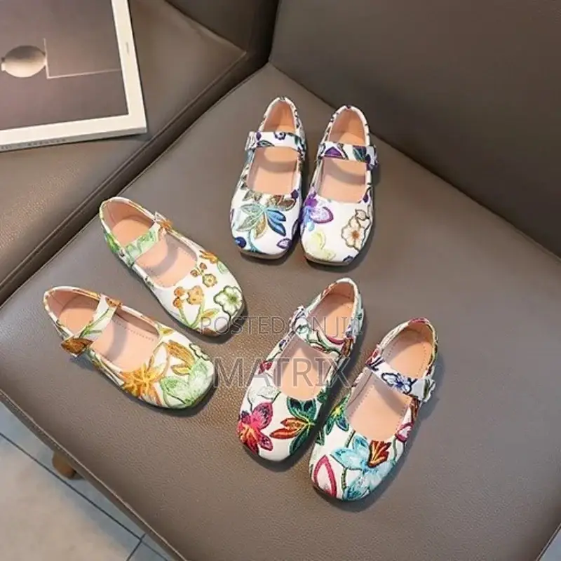 Toddler Little_kid Girls Mary Jane Dress Sandals Flower Clos