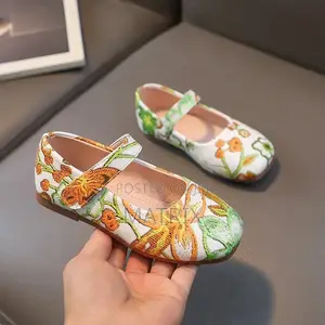 Toddler Little_kid Girls Mary Jane Dress Sandals Flower Clos