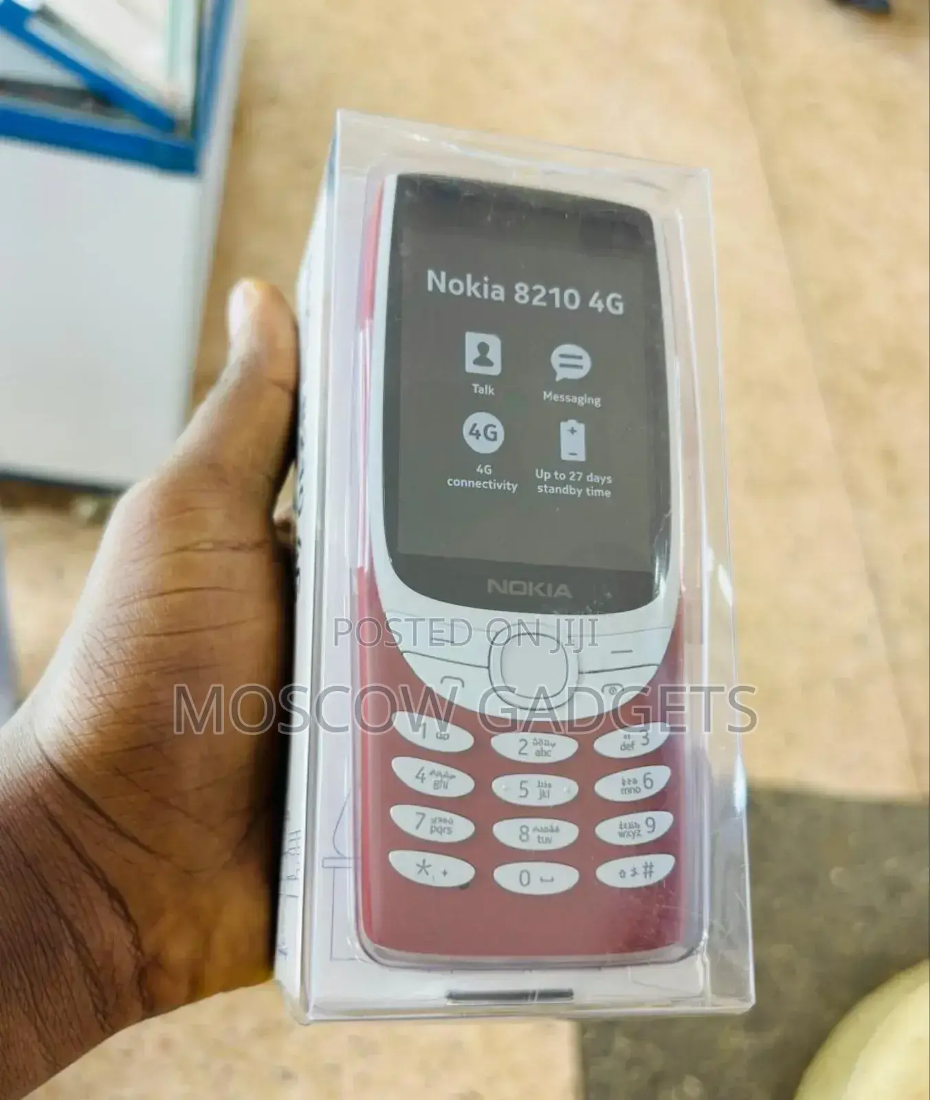 New Nokia 8210 4G Red