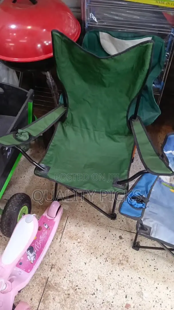 Green Foldable Camping Chair