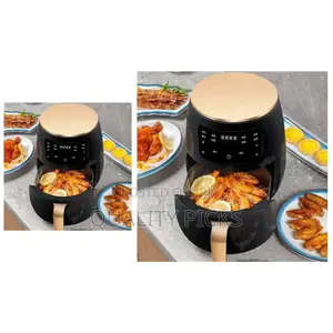Black Silver Crest Air Fryer