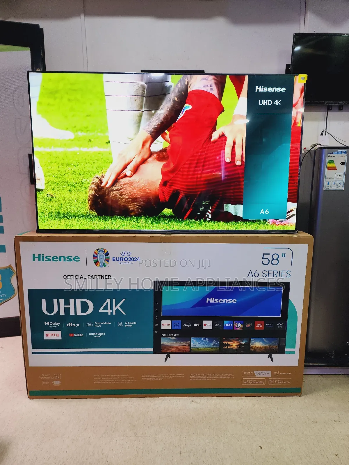Promotional Sale on Hisense Uhd4k A6series Smart 58inches Tv