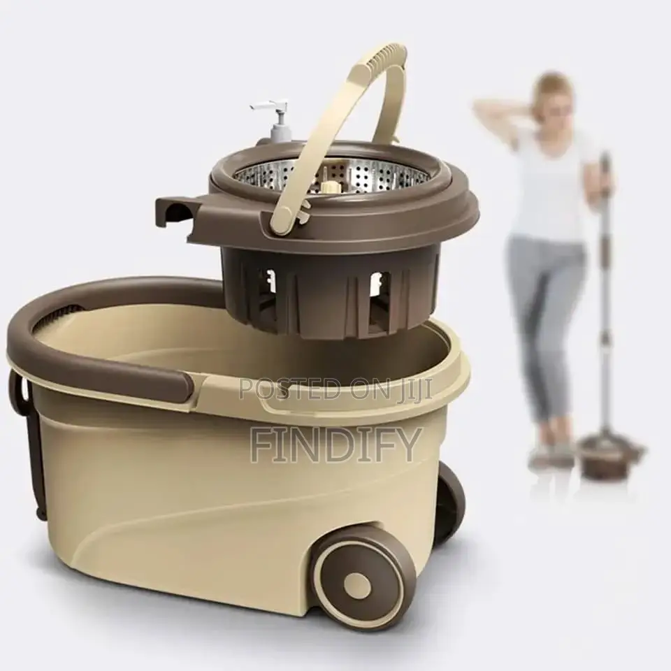 360 Degree Rotating Magic Mop and Bucket Set for Cleaning