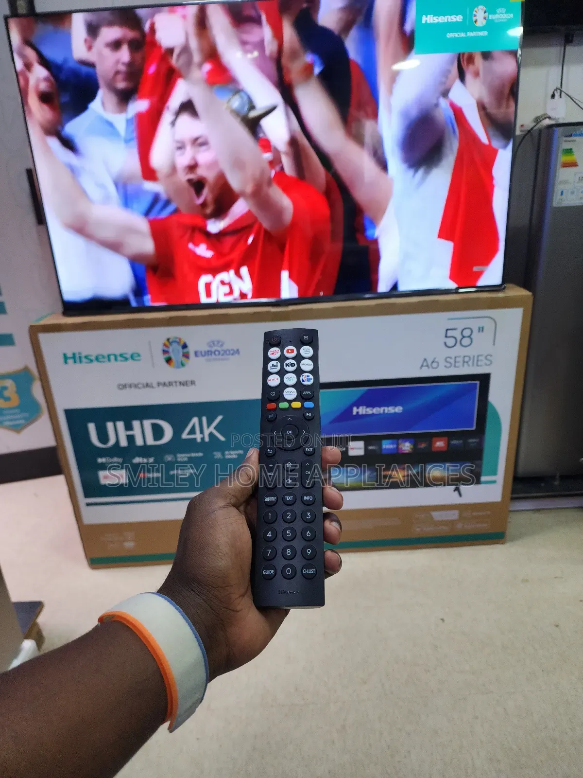 20% Price Discount on Hisense 58inches Uhd4k A6series Tv