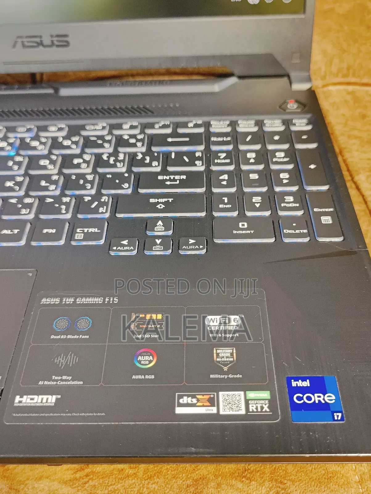 Laptop Asus TUF Dash F15 16GB Intel Core i7 SSD 512GB
