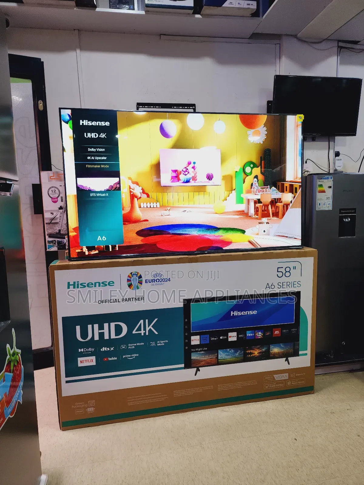 Promotional Sale on Hisense 58inches Uhd4k A6series Vidaa Tv