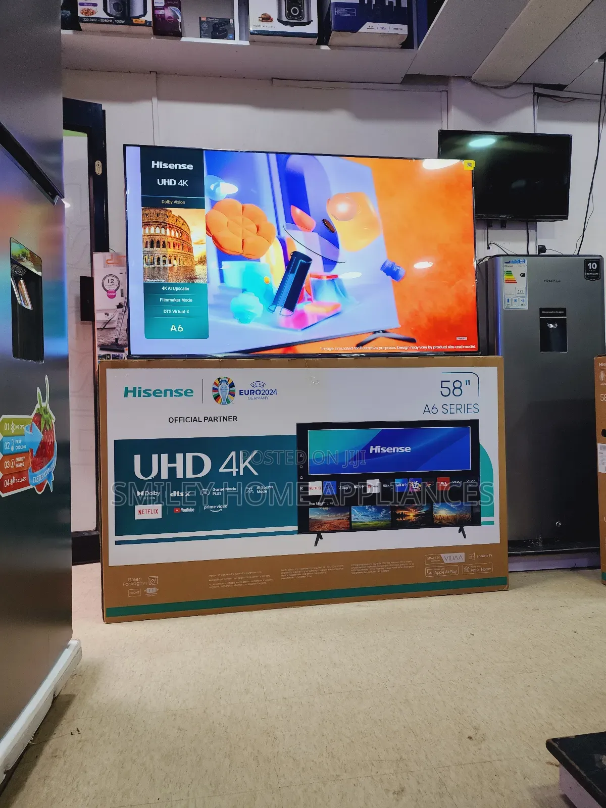 Promotional Sale on Hisense 58inches Uhd4k A6series Vidaa Tv