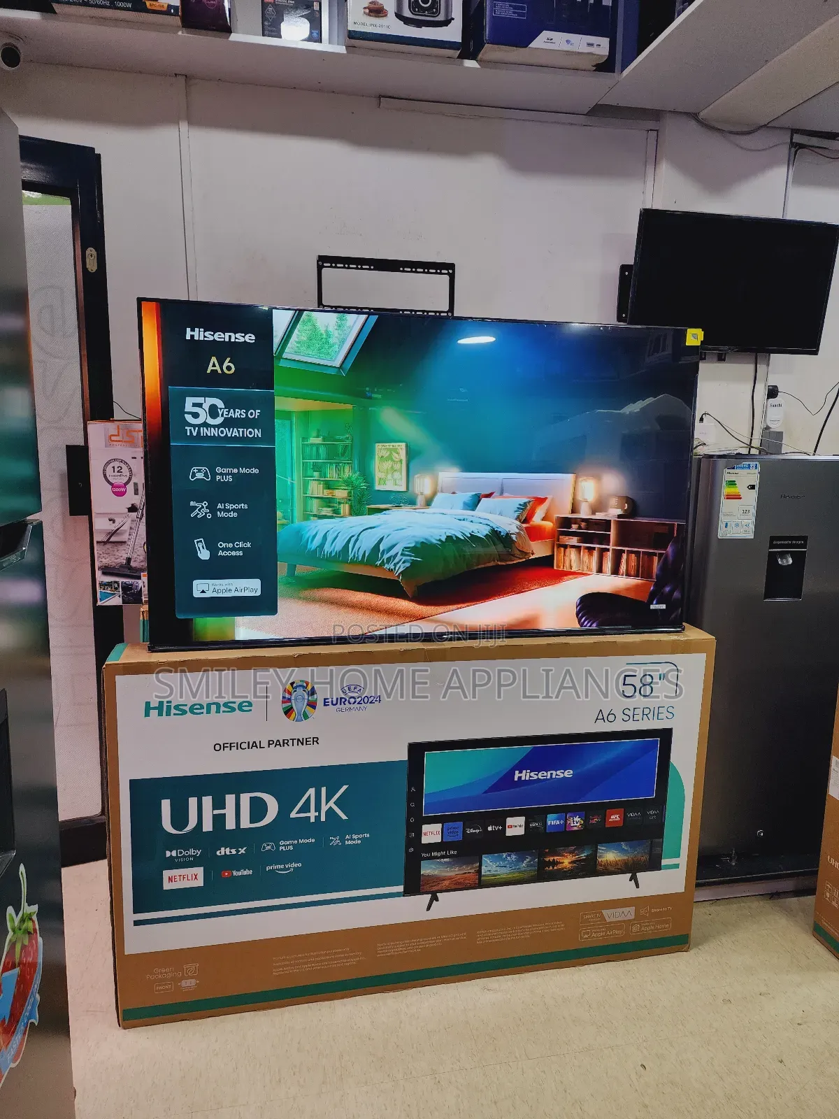Uhd4k Hisense 58inches Smart Tv at 20%Discount Promotion Sale