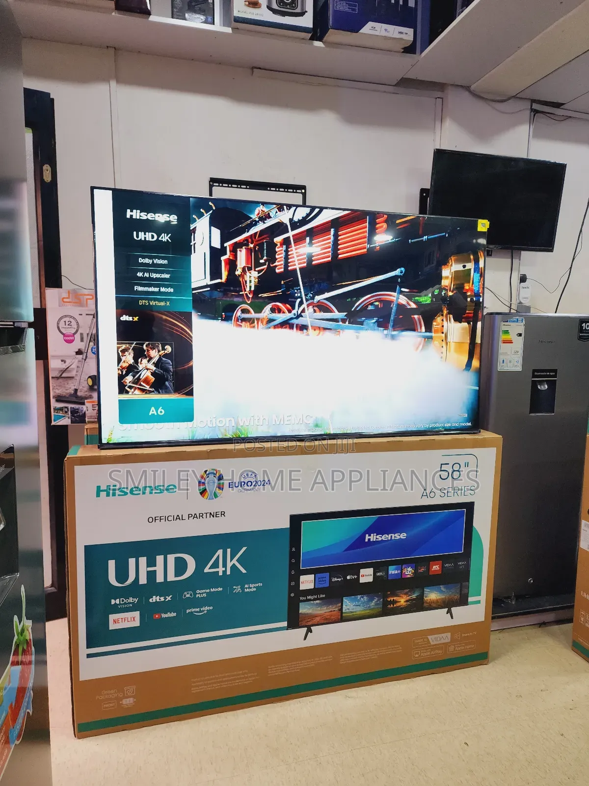 Uhd4k Hisense 58inches Smart Tv at 20%Discount Promotion Sale