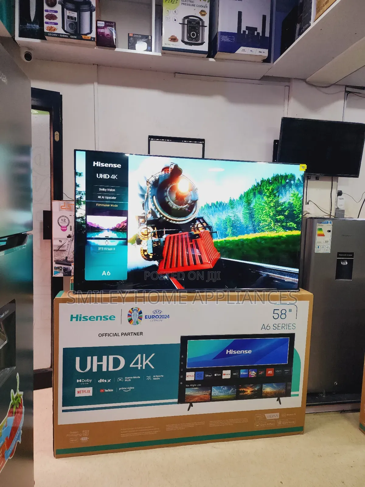 Discounted Sales on Hisense 58inches A6series Smart Tv