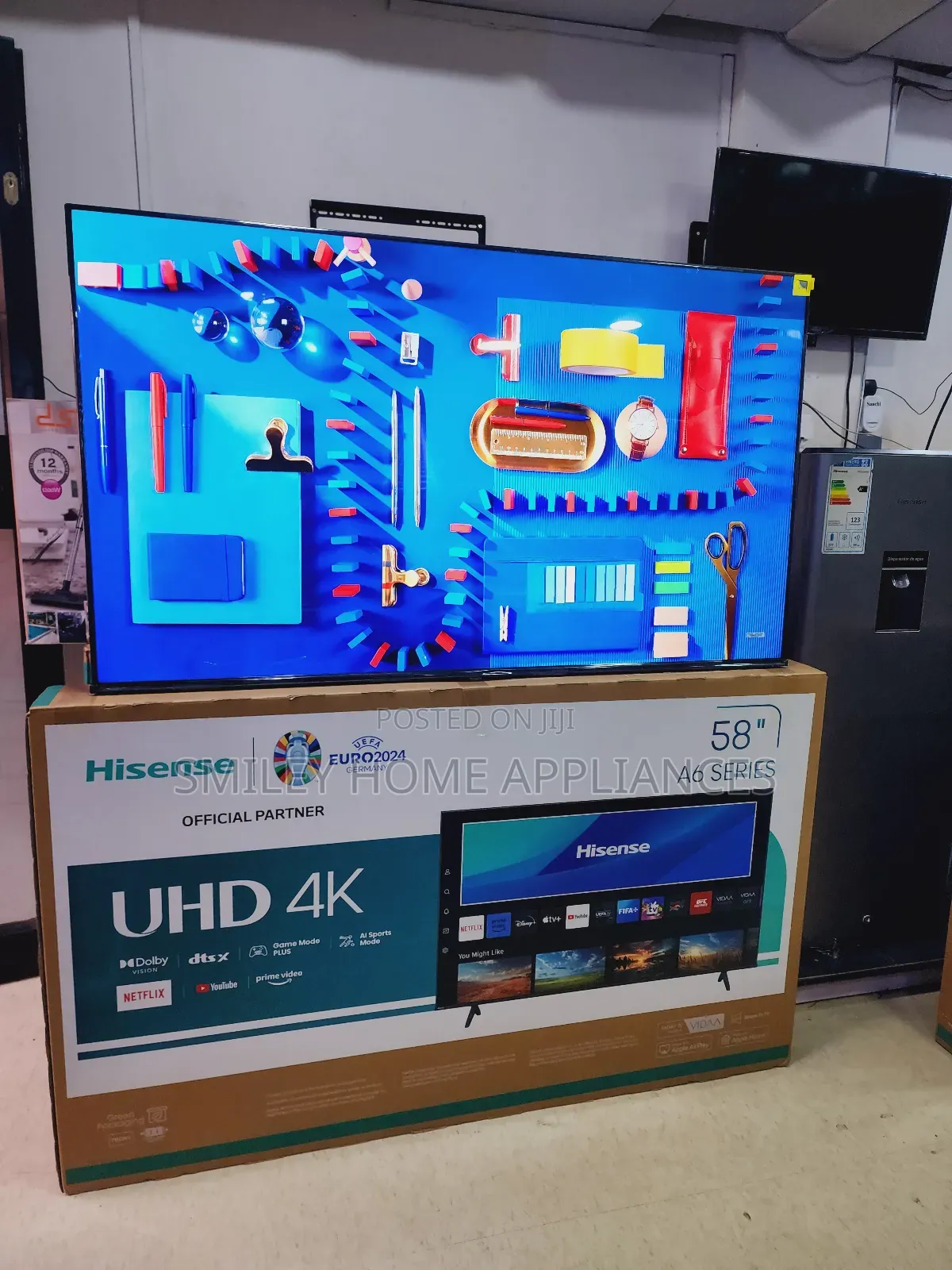 20% Discount Price for Hisense 58inches A6 Series Vidaa Tv