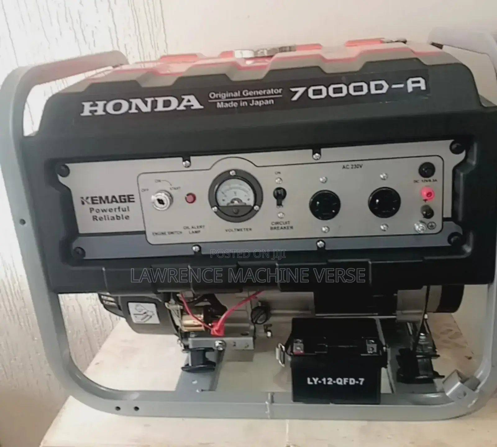 Honda Generator 4500 Watts HD 7000 D-A