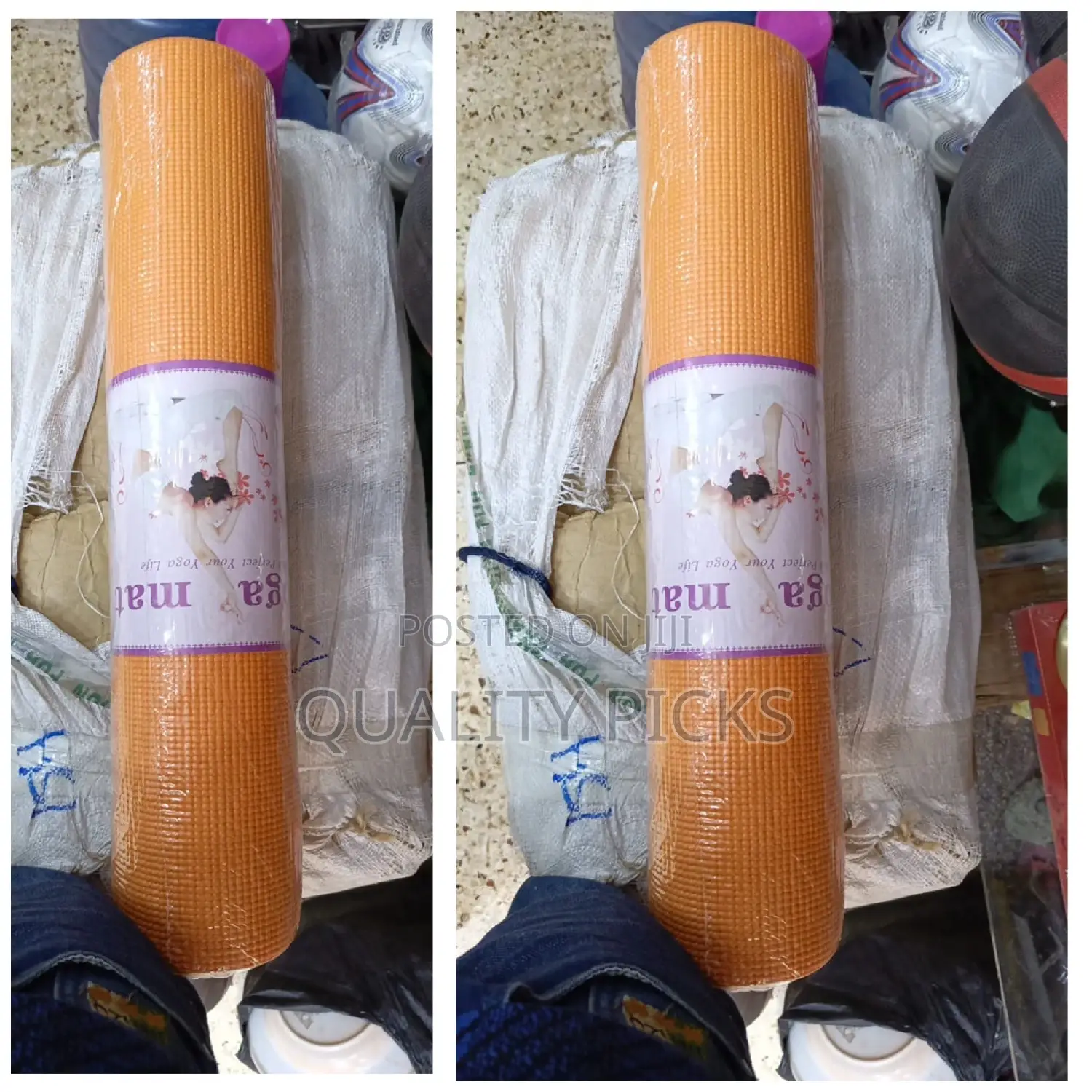Pink Yoga Mat
