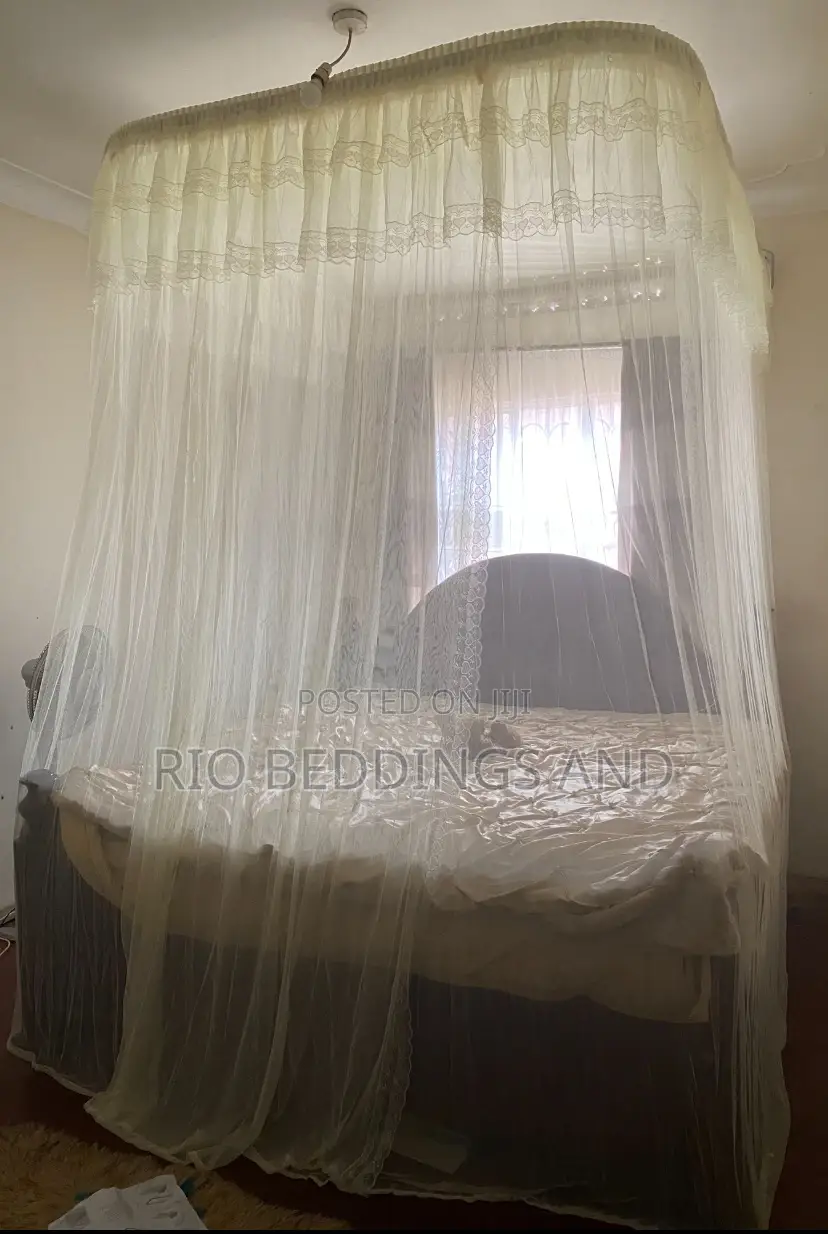 Wall Mount Mosquito Net King Size 6x6